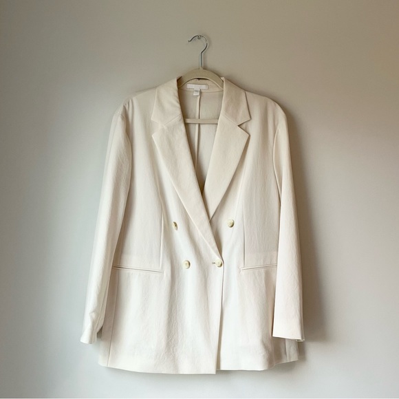 Warm white blazer - Picture 1 of 2